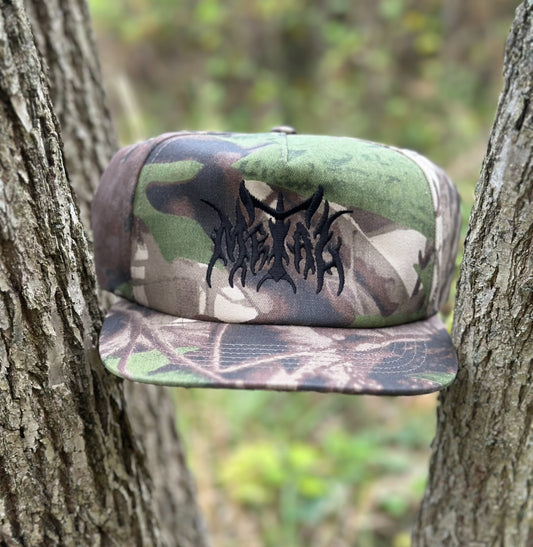 METAL LOGO PINE BARRENS CAMO HAT