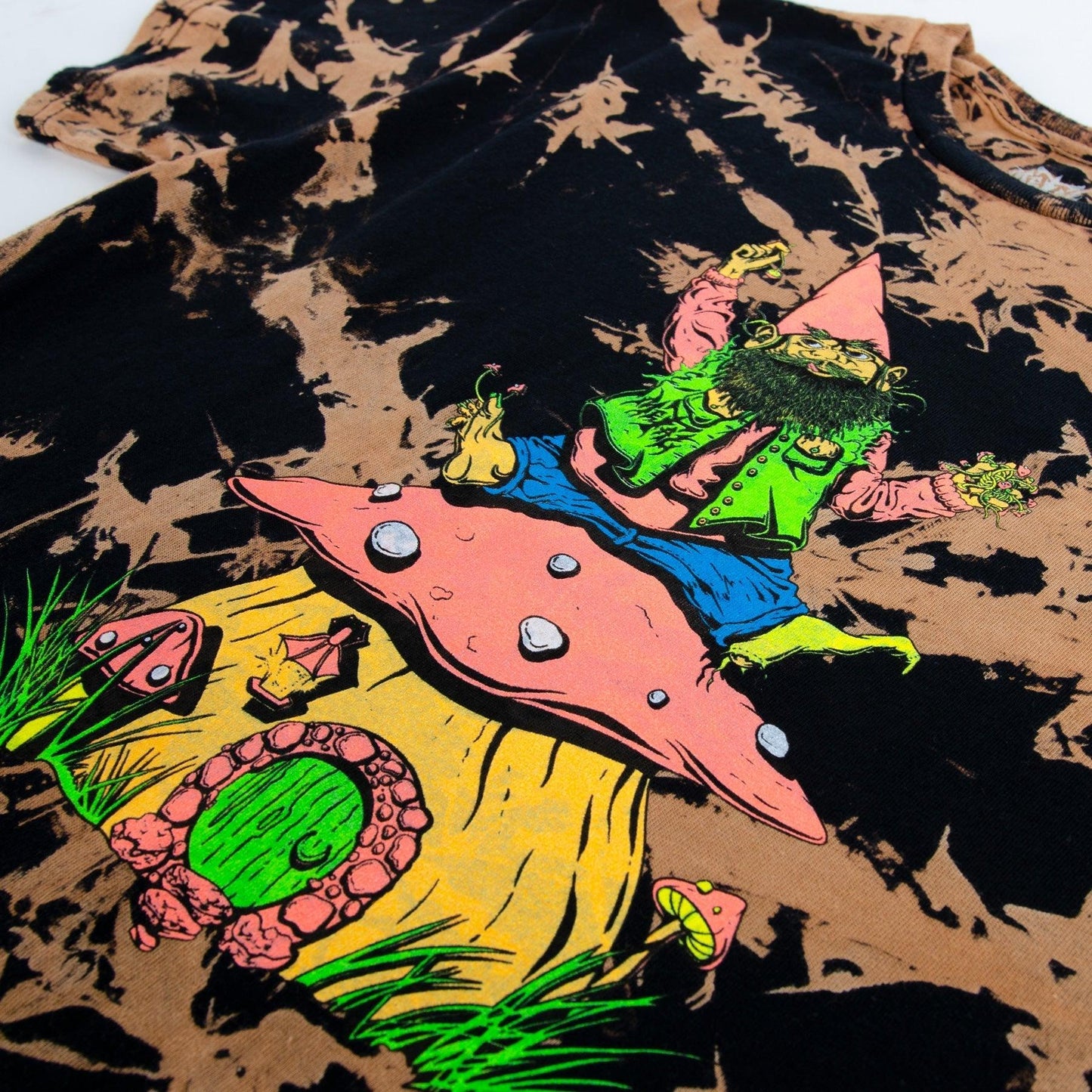 METAL GNOME T-SHIRT GOBI TIE DYE