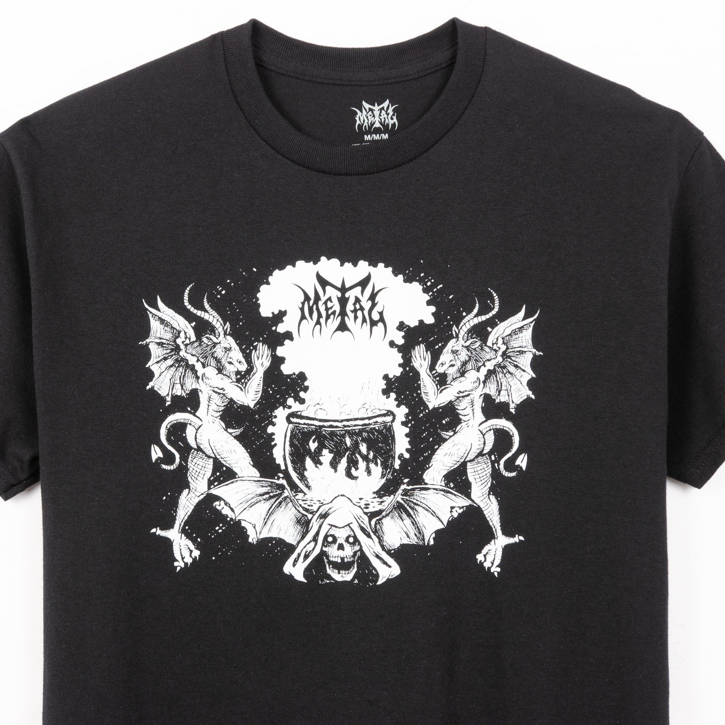 METAL CAULDRON T-SHIRT BLACK