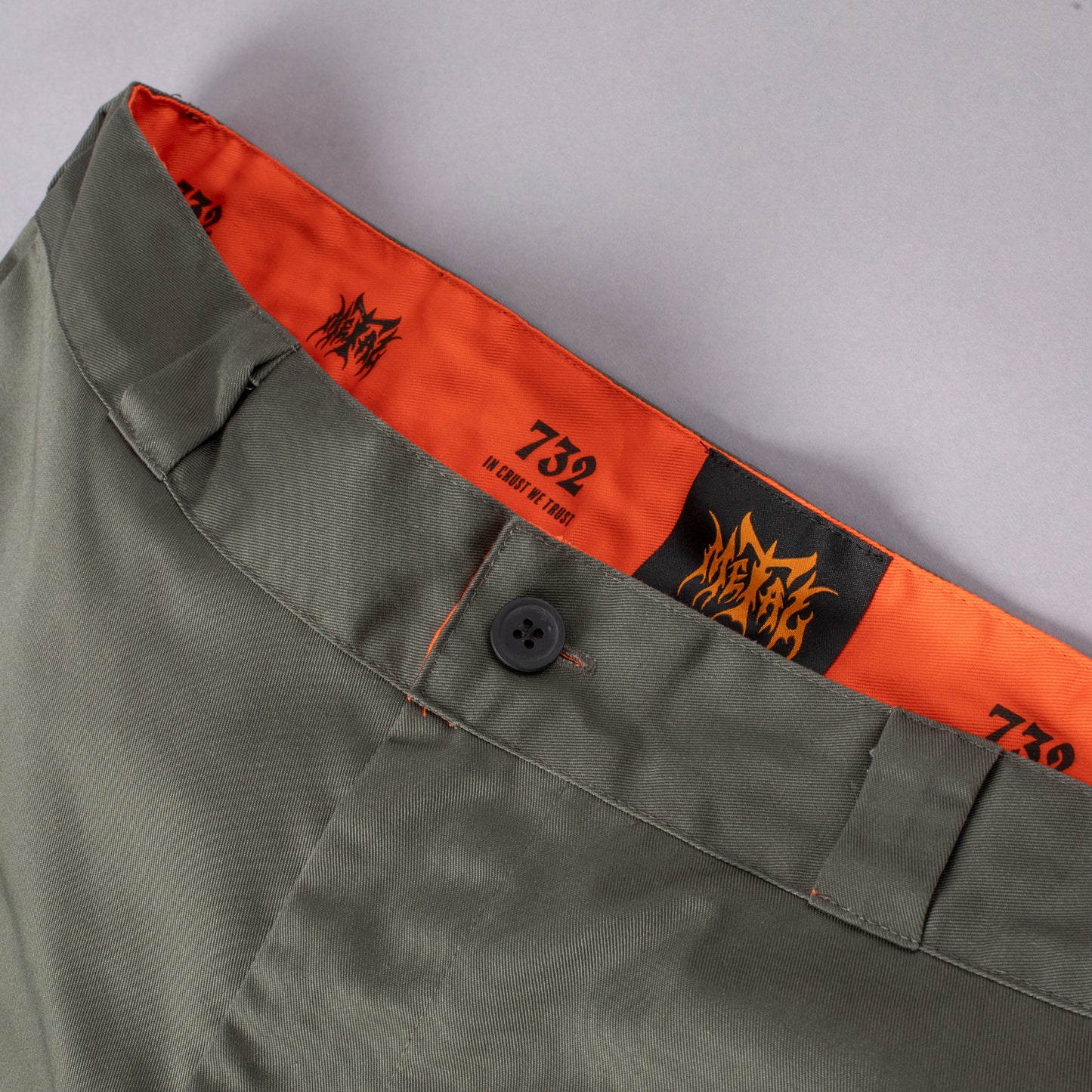 METAL JERSEY CHINO PANT