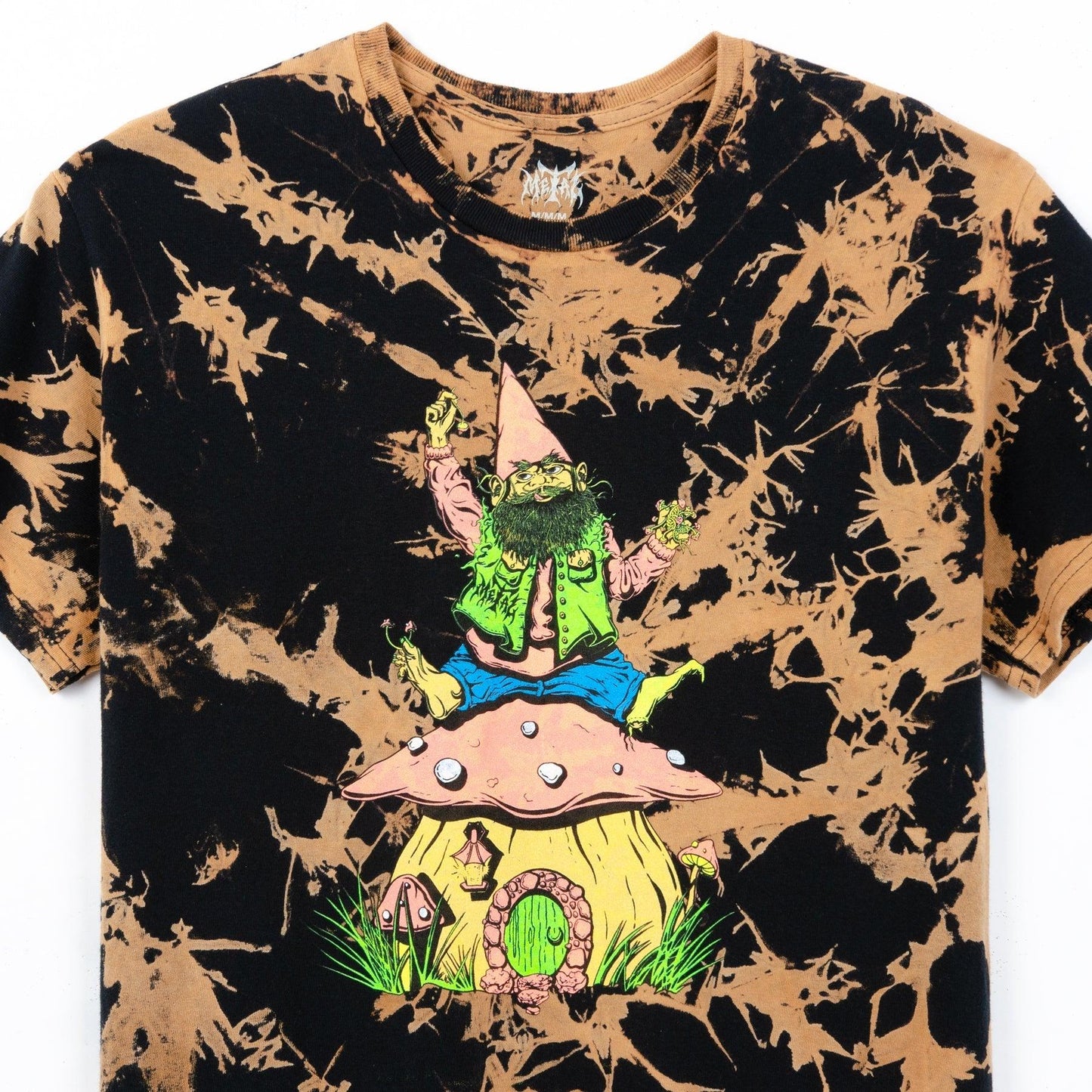 METAL GNOME T-SHIRT GOBI TIE DYE