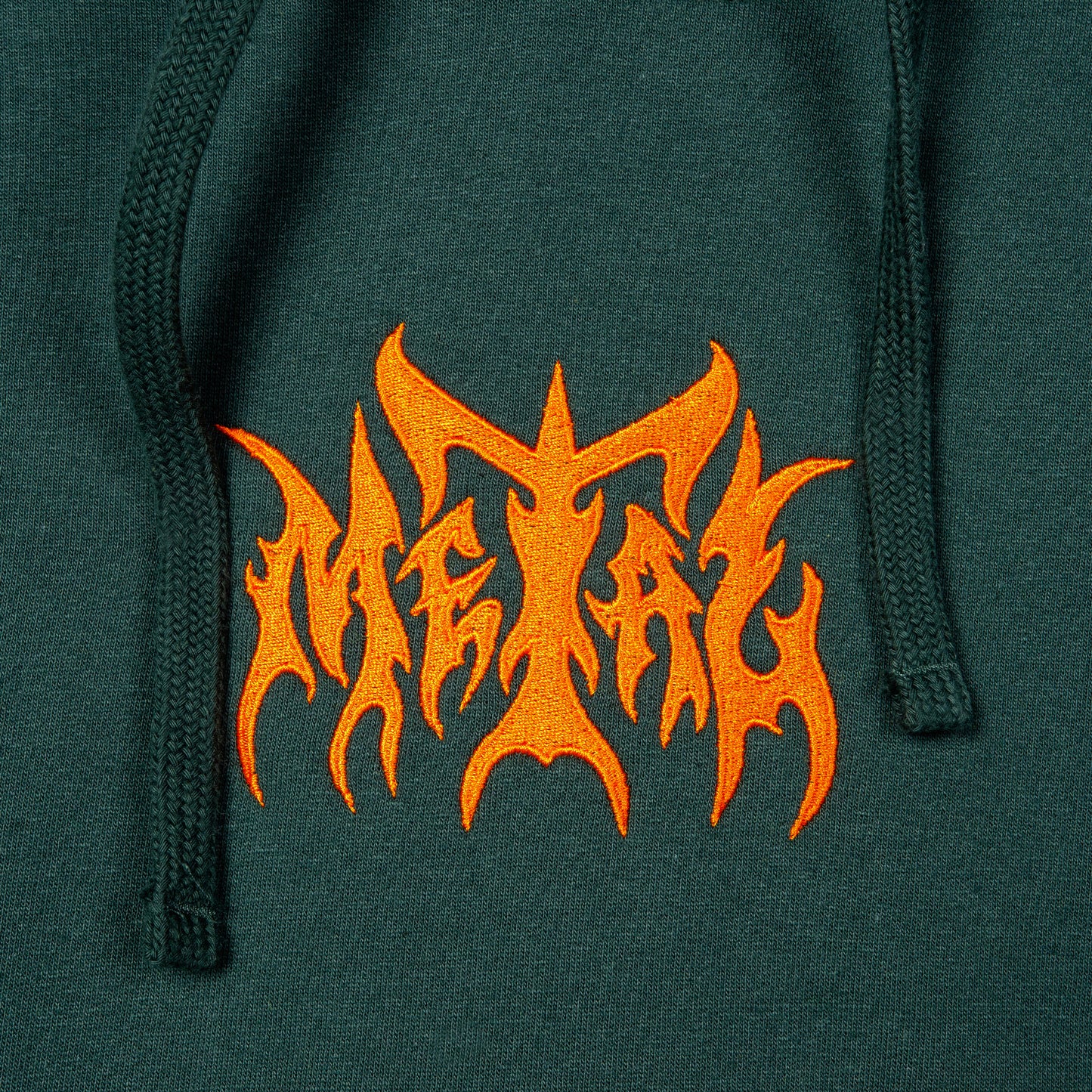 METAL EMBROIDERED HOODY