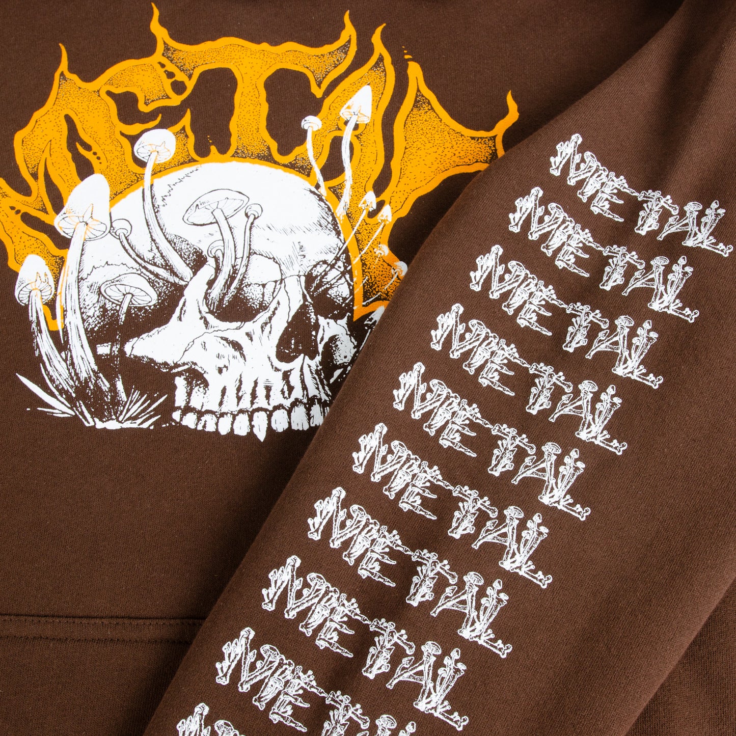 MUSHROOM GLOW HOODY BROWN