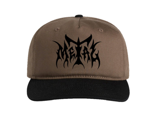 METAL 2-TONE SNAPBACK CAP
