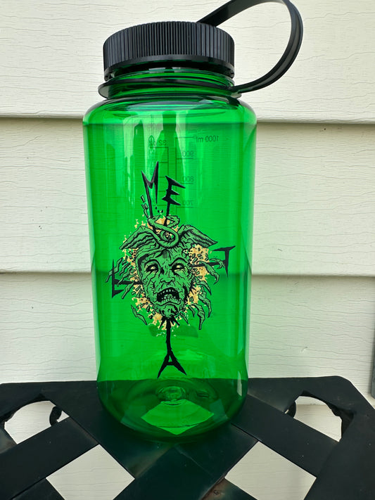 Exploding Medusa Nalgene 32oz water bottle