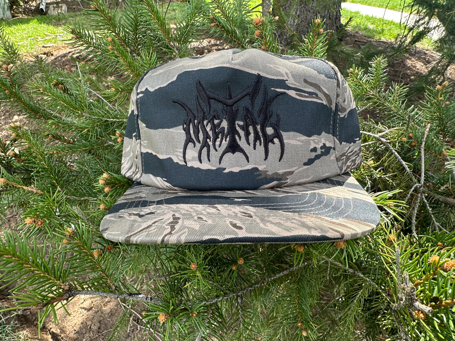 METAL LOGO VIETNAM TIGER STIPE CAMO HAT