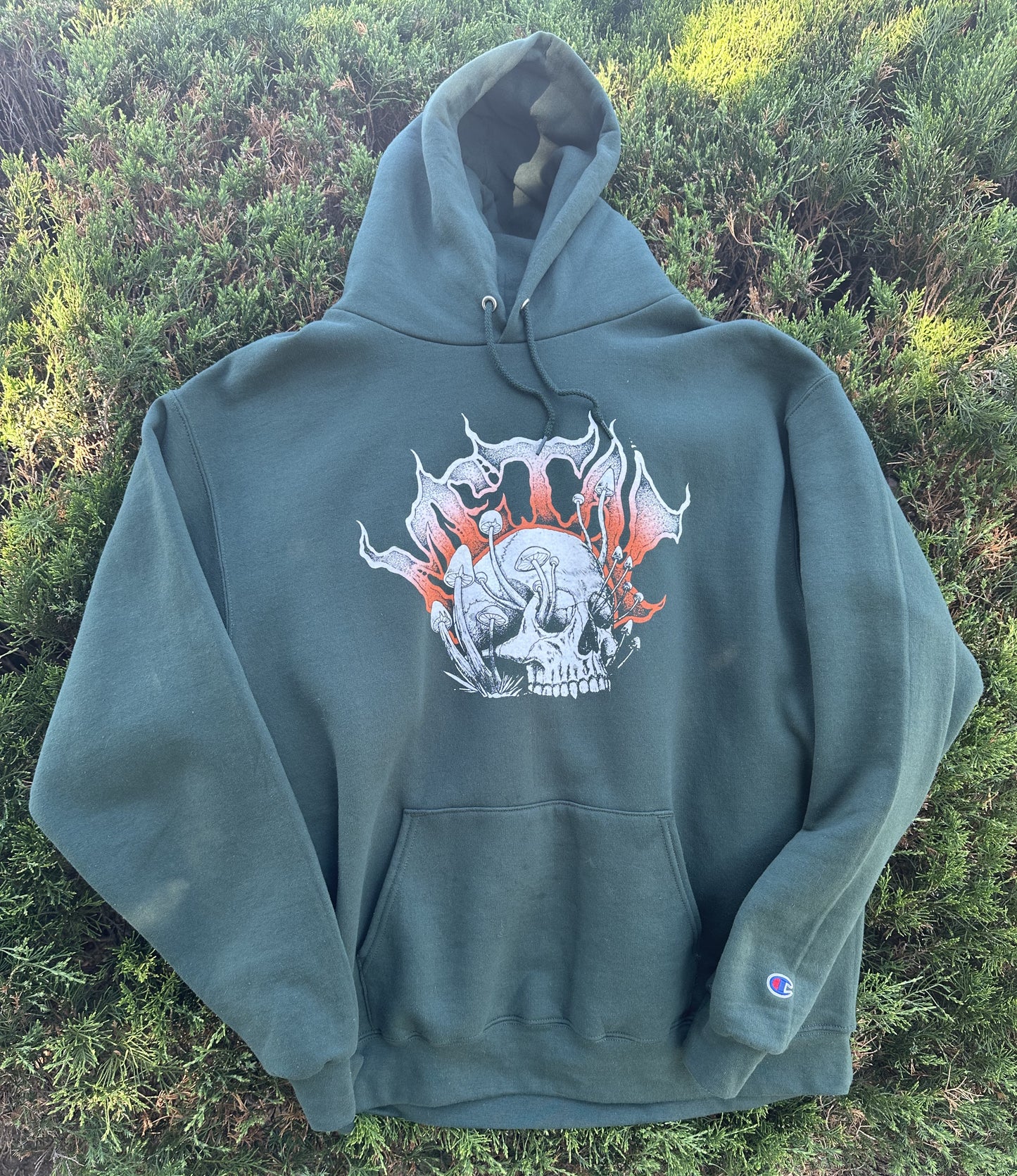 CHAMPION MUSHROOM HOODY GREEN