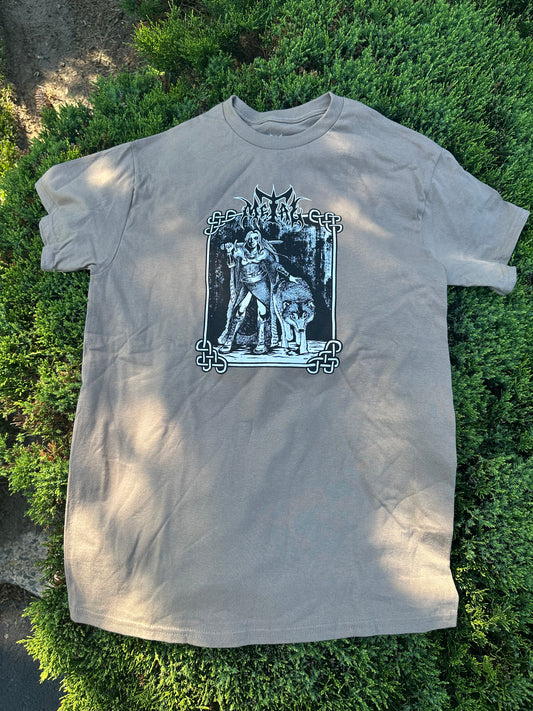 METAL VALKYRIE WOLF T-SHIRT