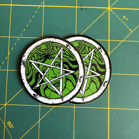 METAL SMALL CASINO LOGO DECAL 2 Pack