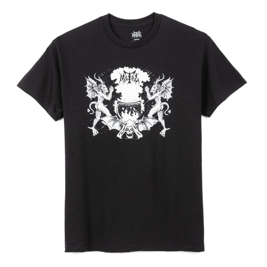 METAL CAULDRON T-SHIRT BLACK