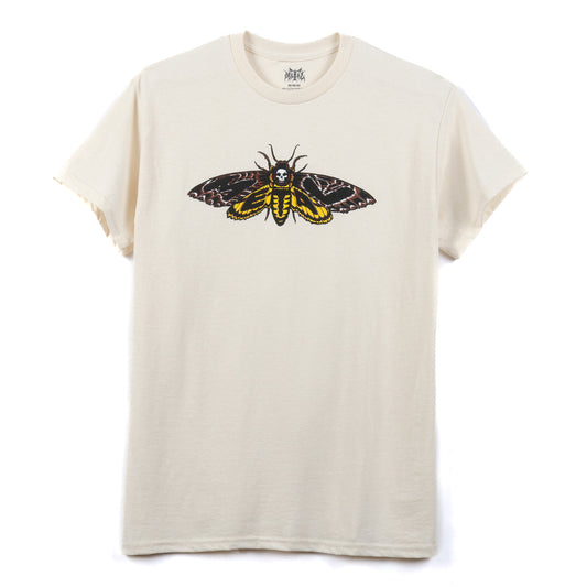 METAL MOTH T-SHIRT CREAM