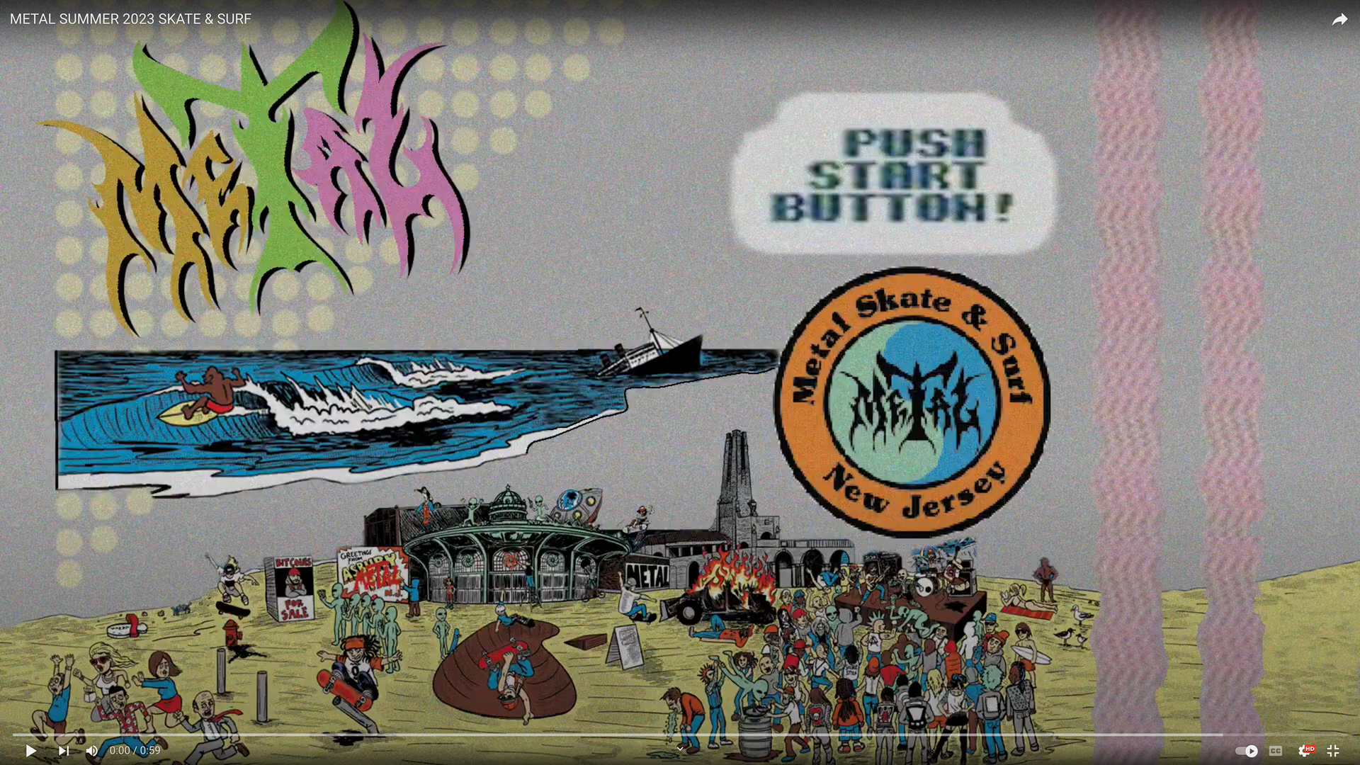 Load video: METAL Sumer 2023 Surf &amp; Skate