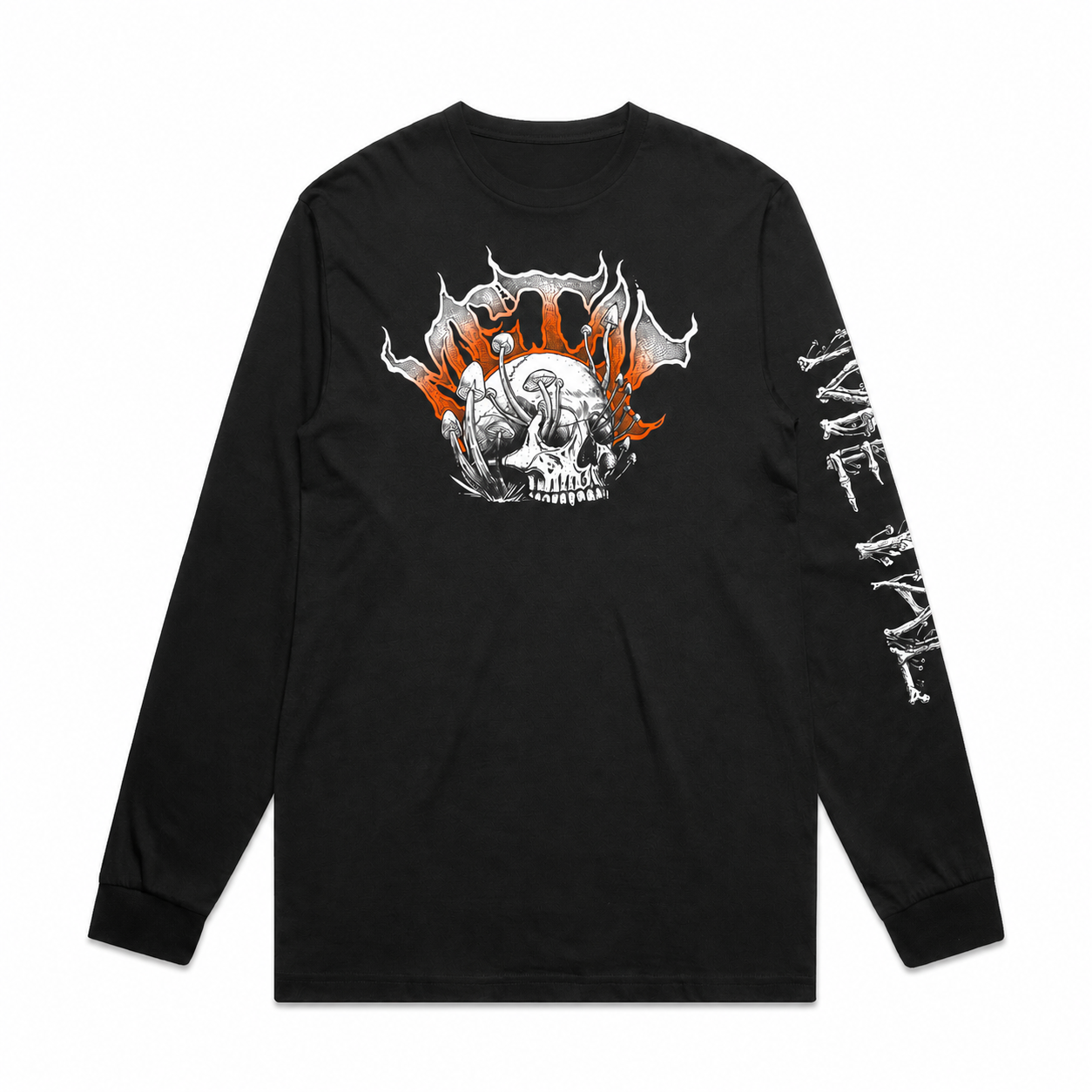 METAL MUSHROOM  L/S BLACK Wholesale