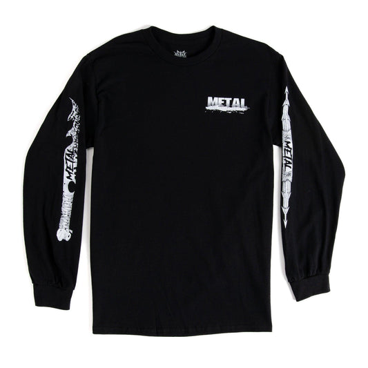 METAL PREDATOR L/S T-SHIRT BLACK