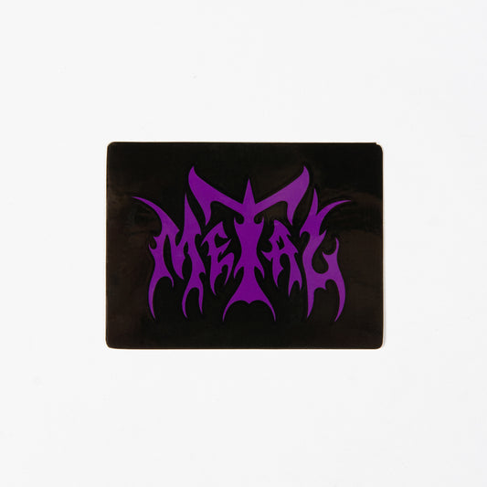 METAL LOGO DECAL SMALL